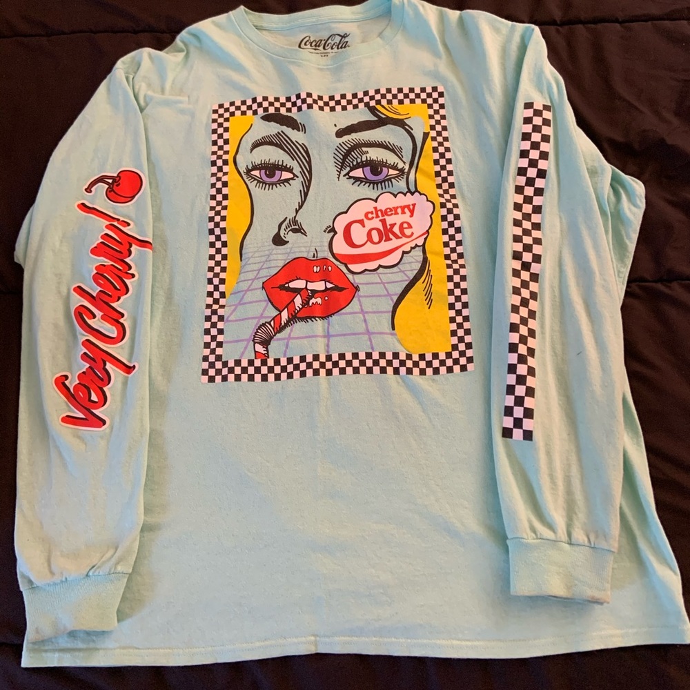 Long sleeve Coca Cola shirt